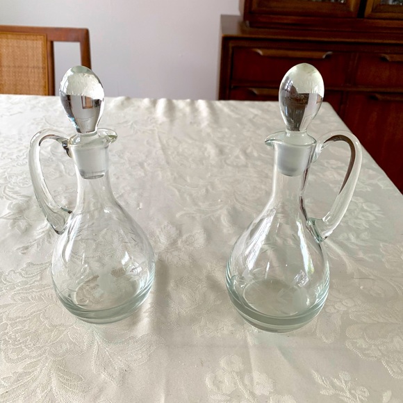 Princess House Dining Princess House Oil And Vinegar Cruets Poshmark